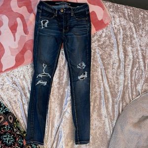 american eagle jeans lightly used in new condition. dont fiy anymore but so cute